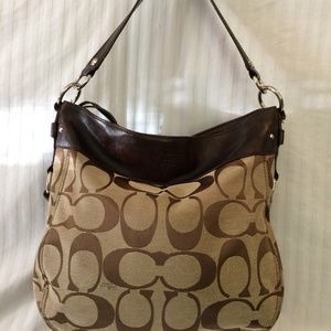 COACH Zoe Hobo Shoulder Handbag F14709